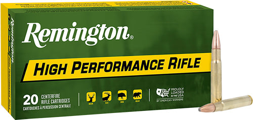 Remington High Performance 35 Whelen 250gr PSP 20rd Rifle Ammo - Box or Case