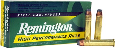 Remington High Performance Rifle 45-70 Government 300gr SJHP 20rd - Box or Case