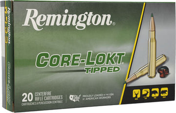 Remington Core-Lokt Tipped 308 Win 165gr 20rd - Box or Case