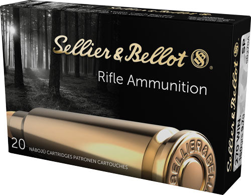 Sellier & Bellot 270 Win 150gr Soft Point 20-Rd/Box 20-Bx/Case - Box or Case