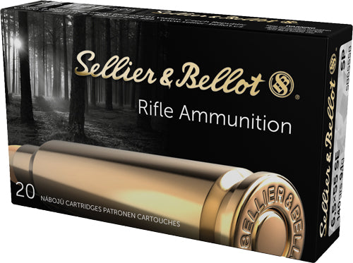 Sellier & Bellot 6.5x55 Swedish Mauser 140gr Soft Point 20 Rd - Box or Case