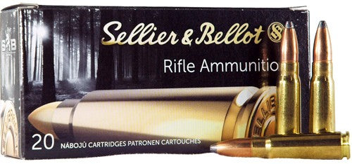 Sellier & Bellot SB76239 7.62x39mm 124gr Soft Point 20 Rd - Box or Case