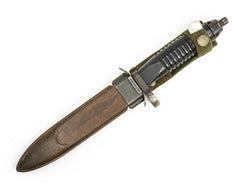 G3 Bayonet w/Scabbard, 12 Groove - Fair Condition