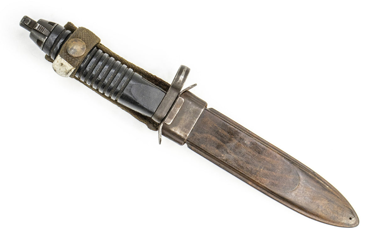 G3 Bayonet w/Scabbard, 12 Groove - Good - B Grade