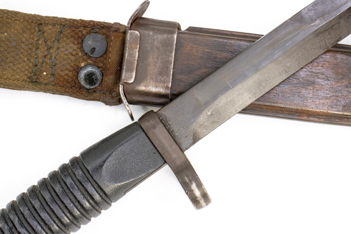 G3 Bayonet w/Scabbard, 12 Groove - Good - B Grade