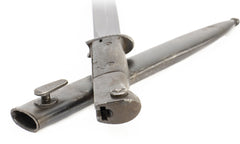 GERMAN K98 BAYONET W/ SCABBARD PORTUGUESE 937B:  FAIR CONDITION