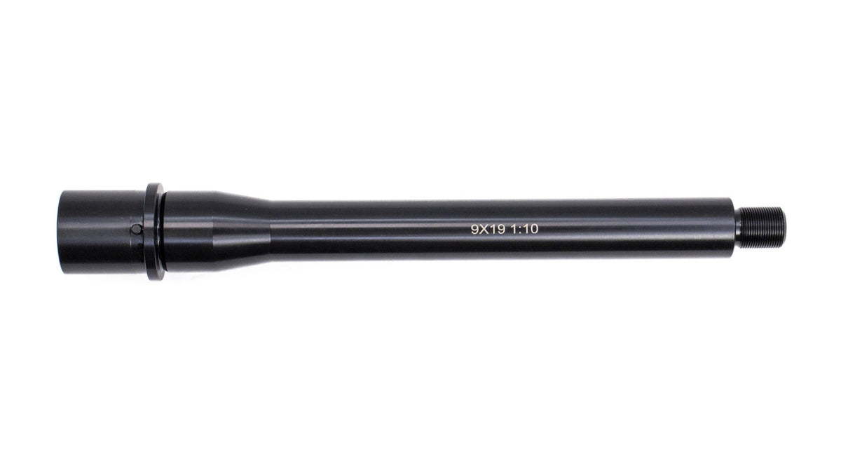 AR15 Barrel 8.5" 9x19 Luger Medium Profile 1:10 RH Twist Rate