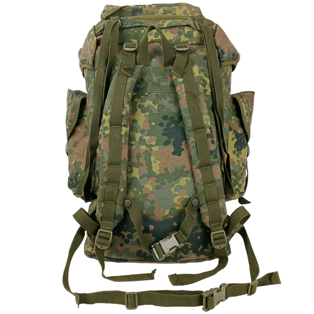 German Bundeswehr Combat Rucksack Flecktarn - Used