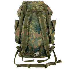German Bundeswehr Combat Rucksack Flecktarn - Used