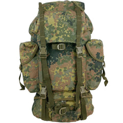 German Bundeswehr Combat Rucksack Flecktarn - Used