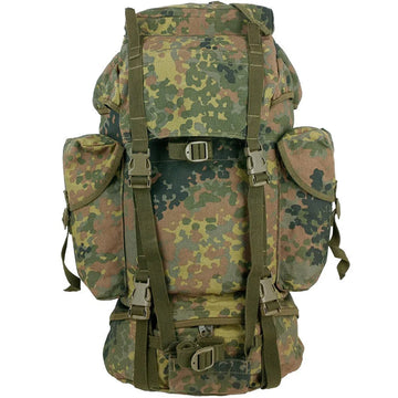 German Bundeswehr Combat Rucksack Flecktarn - Used