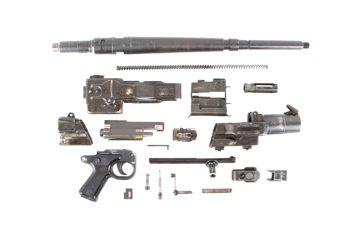 French AA52 7.62 NATO / .308 Win Parts Kit with Pistol Grip & Original Barrel - Incomplete