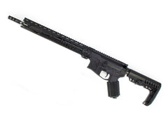 Unique-ARS Freedom .223 AR-15  Wylde 16 30+1 Black 6 Position Skeletonized A-Frame Stock Black Unique Grip Right Hand with 15 Slim Handguard