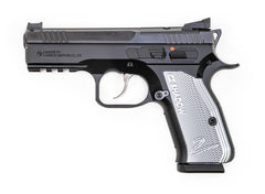 CZ Shadow 2 Compact 9mm, Optic Ready 15+1 - Blue/Black, 4" Barrel