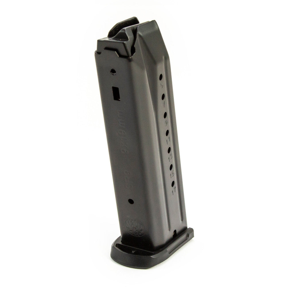 Ruger 9mm Luger 17rd Ruger Blued Detachable