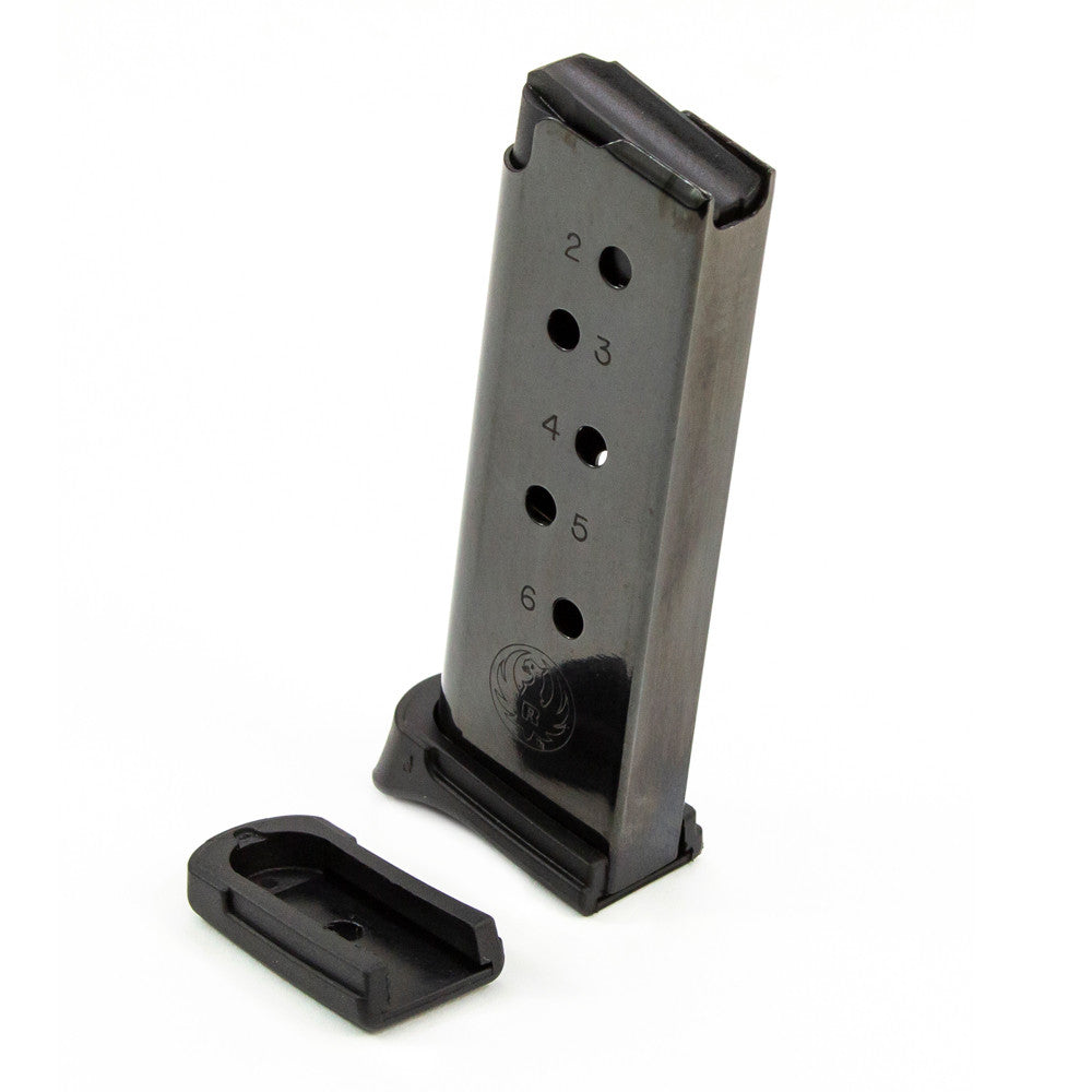 Ruger 380 ACP 6rd Ruger LCP Blued Extendedw