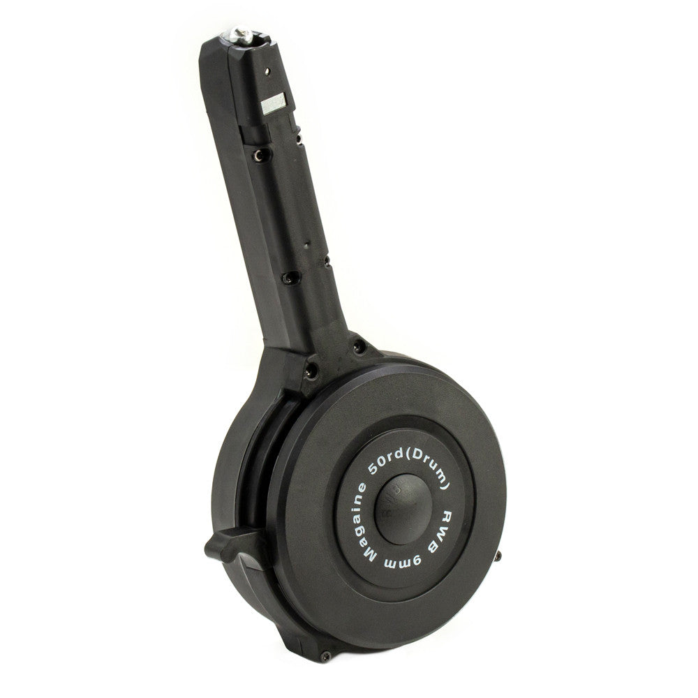 RWB 9mm 50rd Black Drum