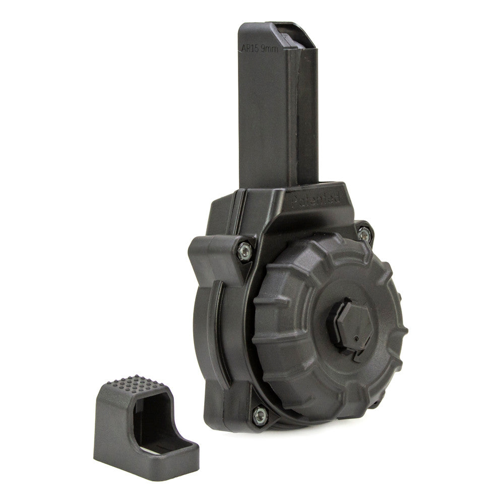 PROMAG DRUM AR-15 9MM 30RD BLACK POLYMER