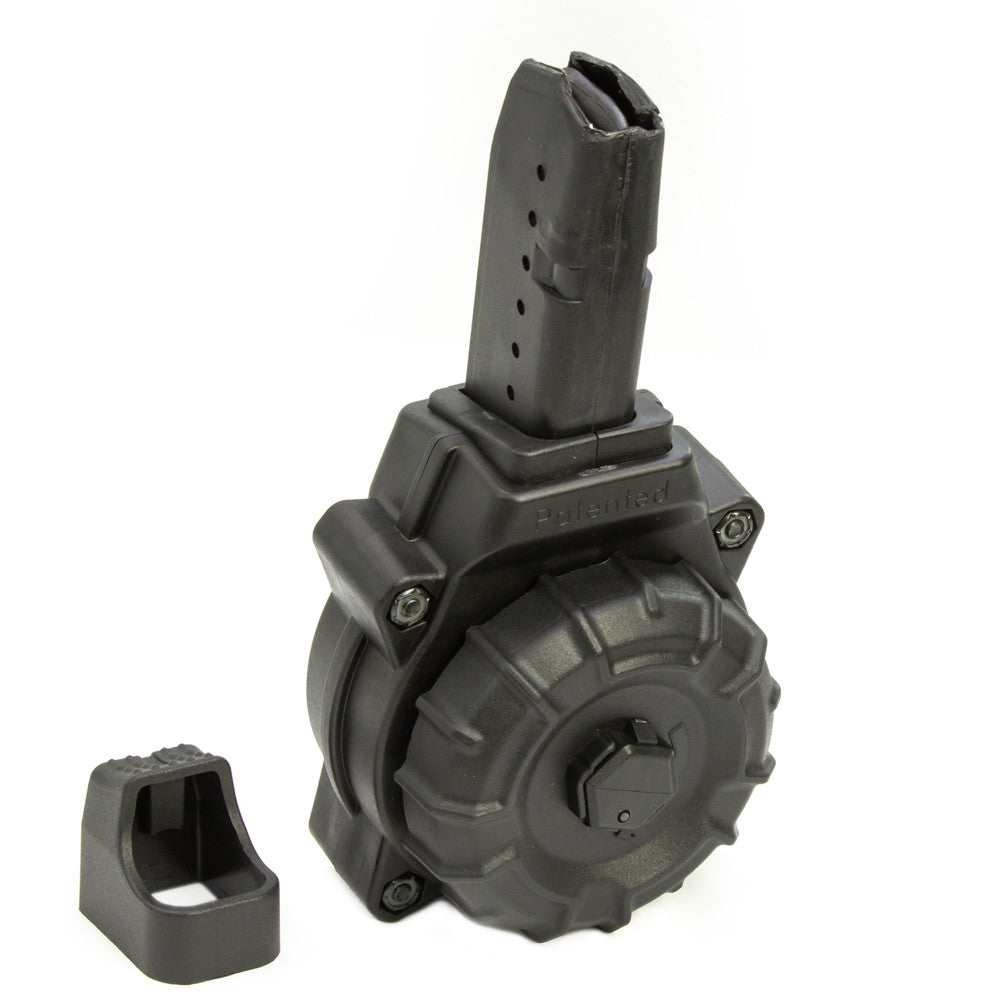 ProMag AR-15 Carbine  9mm 30rd Black Drum Glock Style