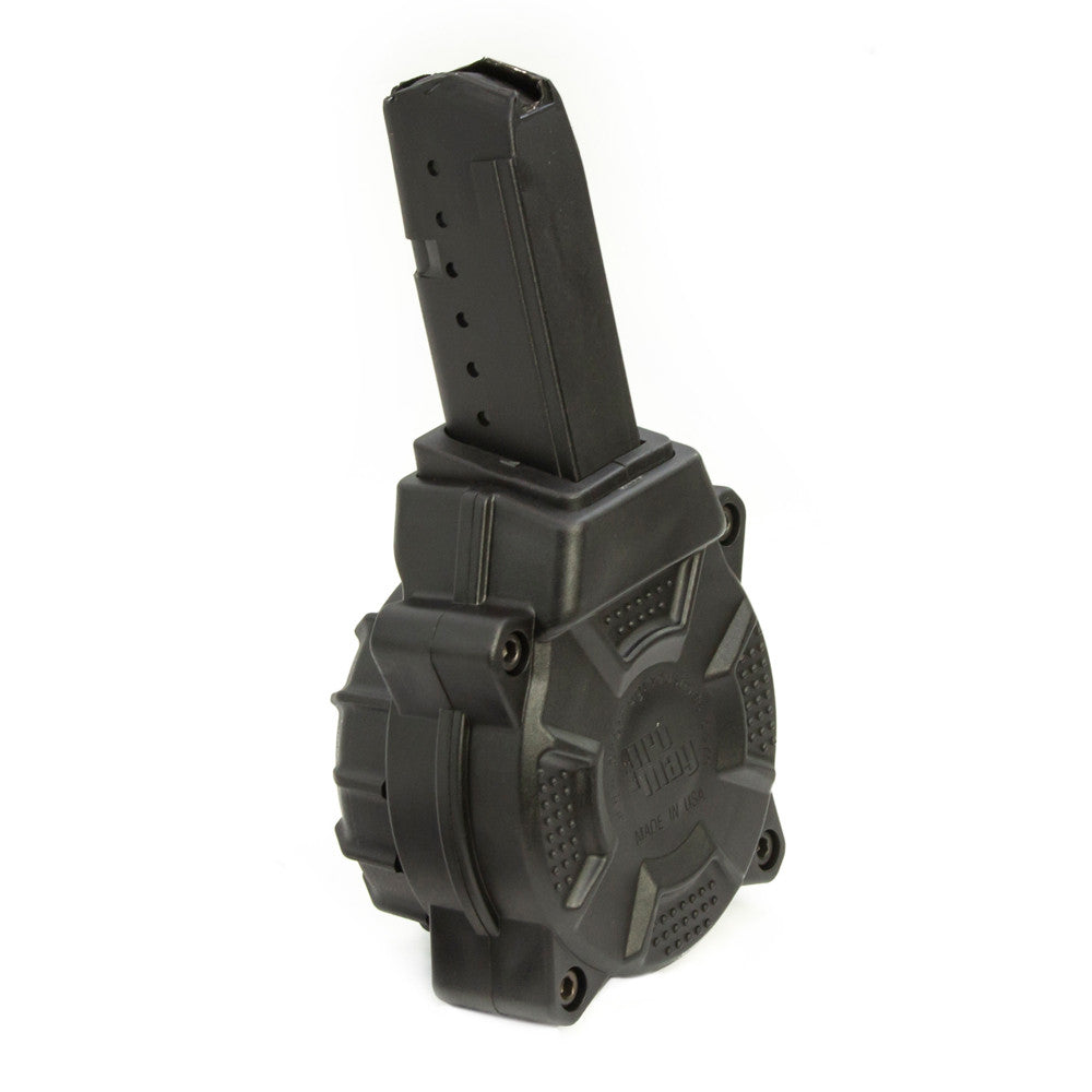 ProMag AR-15 Carbine  9mm 30rd Black Drum Glock Style