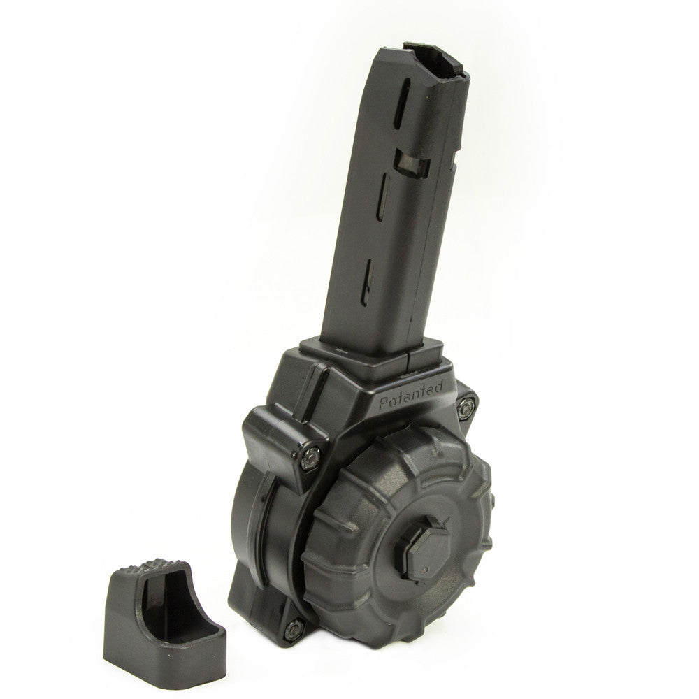 ProMag Glock Compatible  9mm Luger G17, 19, 30rd Drum - Black