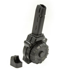 ProMag Glock Compatible  9mm Luger G17, 19, 30rd Drum - Black