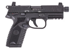 Black FN 502 Tactical Compact 22 LR w/4.6" Threaded Barrel