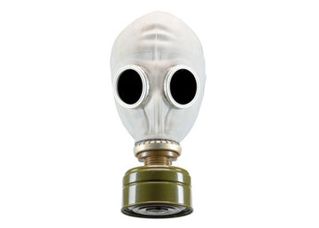 Gas Mask Russian / Soviet GP-5 - Black or Grey - Includes Filter and Bag - 30 PACK