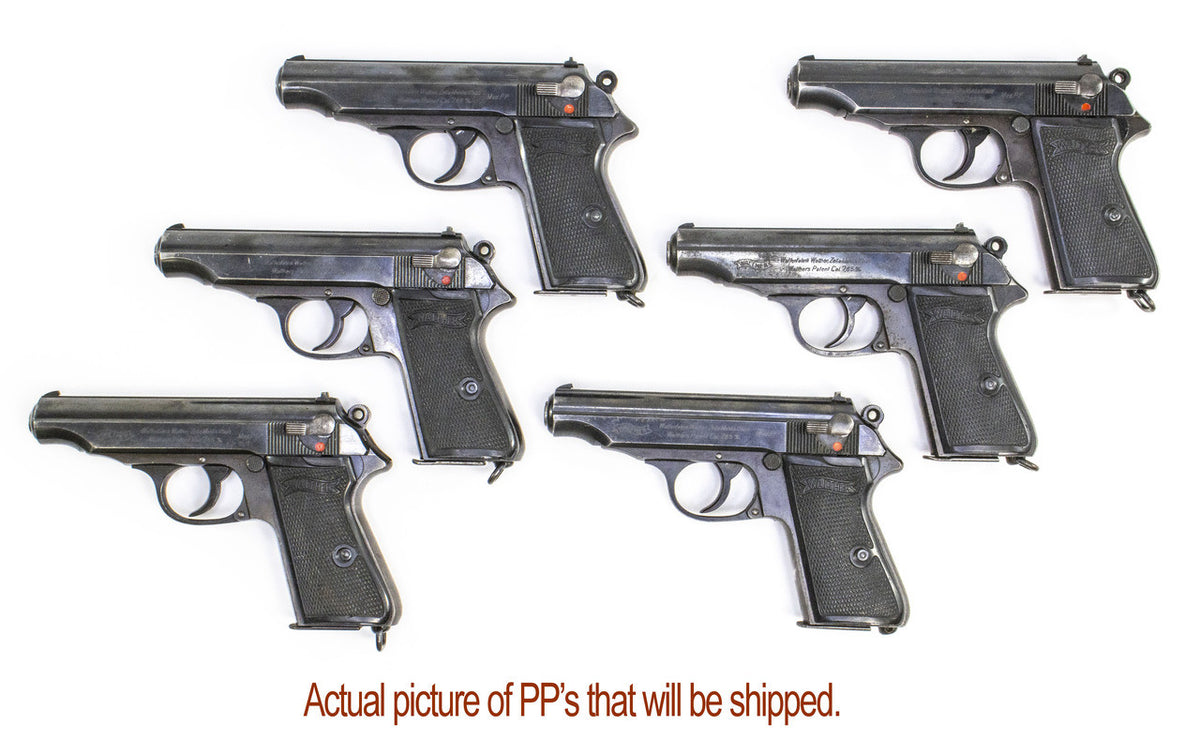 Walther PP 7.65 Browning (.32ACP) Pistol, Includes 1 Magazine - Incomplete