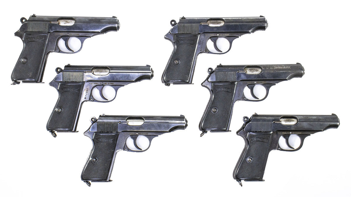 Walther PP 7.65 Browning (.32ACP) Pistol, Includes 1 Magazine - Incomplete