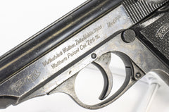 Walther PP 7.65 Browning (.32ACP) Post WWII - Fair Condition (90 Degree Safety Lever)