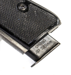 Walther PP 7.65 Browning (.32ACP) Post WWII - Fair Condition (90 Degree Safety Lever)