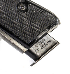 Walther PP 7.65 Browning (.32ACP) Post WWII - Fair Condition (90 Degree Safety Lever)