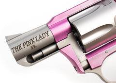 Charter Arms 38 Special Undercover Lite Pink Lady Revolver Single/Double 2 5 Rd Black Rubber Grip Stainless