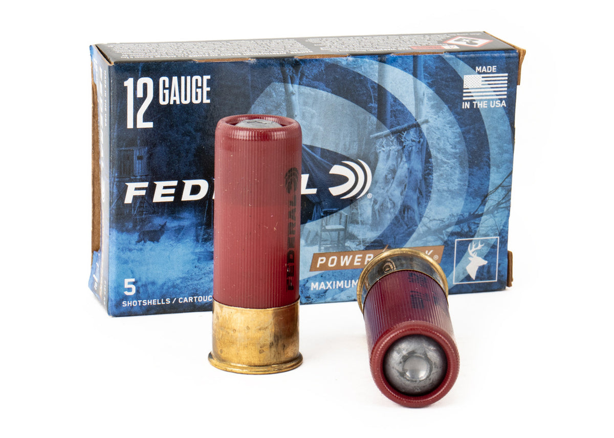 Federal Power-Shok 12 Gauge Shotshell 250 Rounds 2 3/4" 1 oz Rifled HP Slug