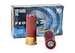 Federal Power-Shok 12 Gauge Shotshell 250 Rounds 2 3/4" 1 oz Rifled HP Slug