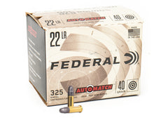 Federal Automatch 22 LR 40gr RN 3250rd Case