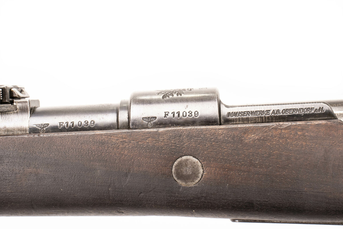 German K98 M937B 8mm Mauser with Portuguese Crest - 60