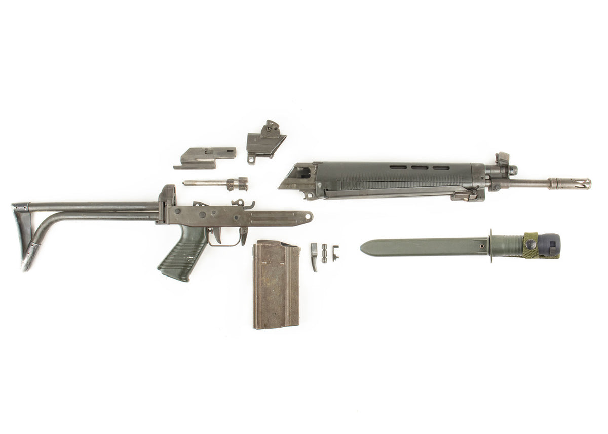 SIG 542 ( .308 / 7.62 NATO ) Parts Kit with Intact Barrel - Lebanese Contract - Folding Stock - DROP #2