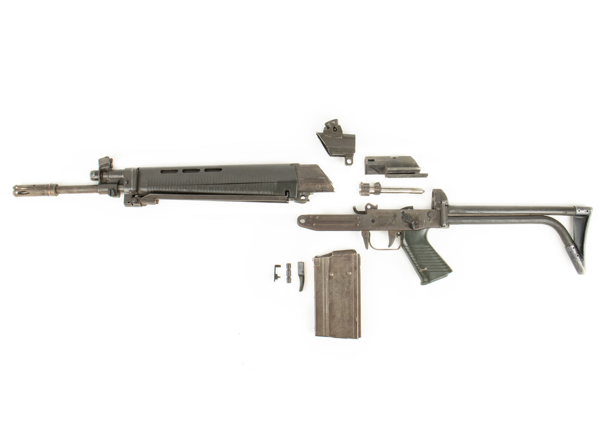 SIG 542 ( .308 / 7.62 NATO ) Parts Kit with Intact Barrel - Lebanese Contract - Folding Stock - DROP #2