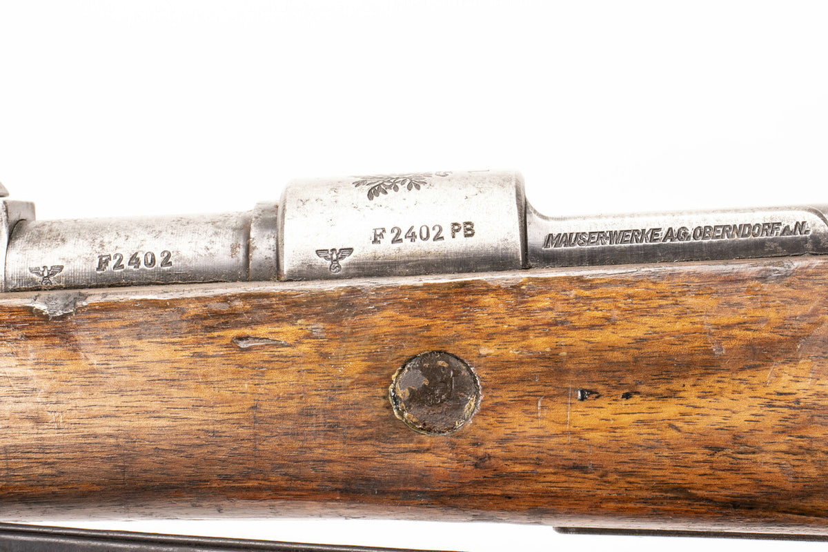 German K98 M937B 8mm Mauser with Portuguese Crest - 53