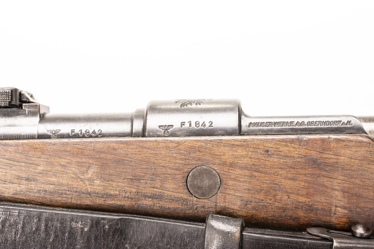 German K98 M937B 8mm Mauser with Portuguese Crest - 54