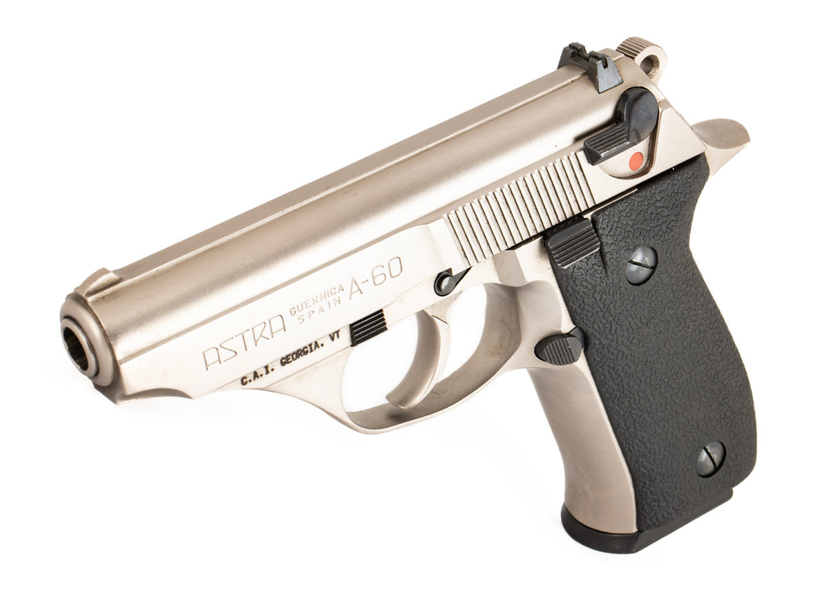 Astra A60 .380 ACP Nickel Pistol - Excellent Condition