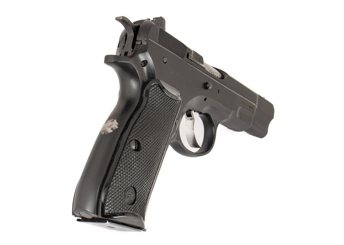 Ceska CZ 75 9mm 4.6" Barrel Pistol w/ Black Round Trigger & Spur Hammer - Excellent Condition