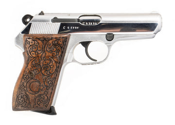 Ceska CZ 50 .32 ACP Chrome Pistol - Excellent Condition (C&R Eligible)