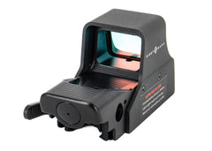 Sightmark Ultra Shot M-Spec 1x 33x24mm 65 MOA Illuminated Red Circle Dot Crosshair CR2 Black Matte