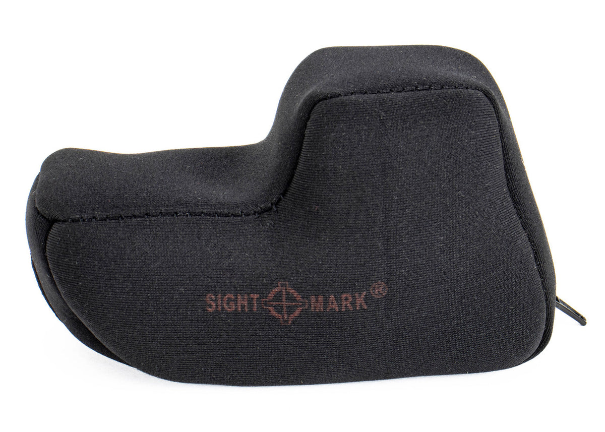 Sightmark Ultra Shot M-Spec 1x 33x24mm 65 MOA Illuminated Red Circle Dot Crosshair CR2 Black Matte