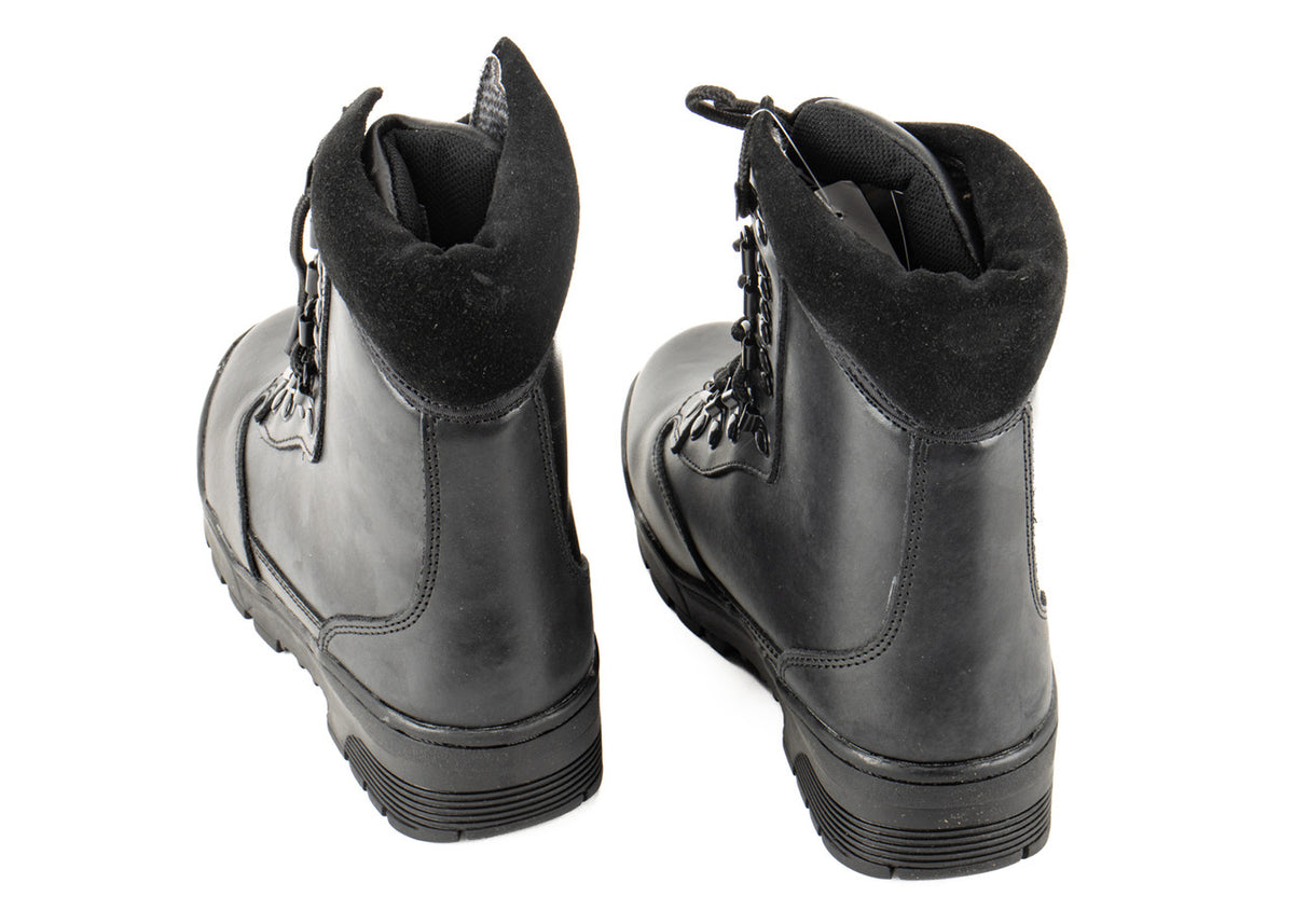 MIL-TEC® Black Leather Tactical Boots