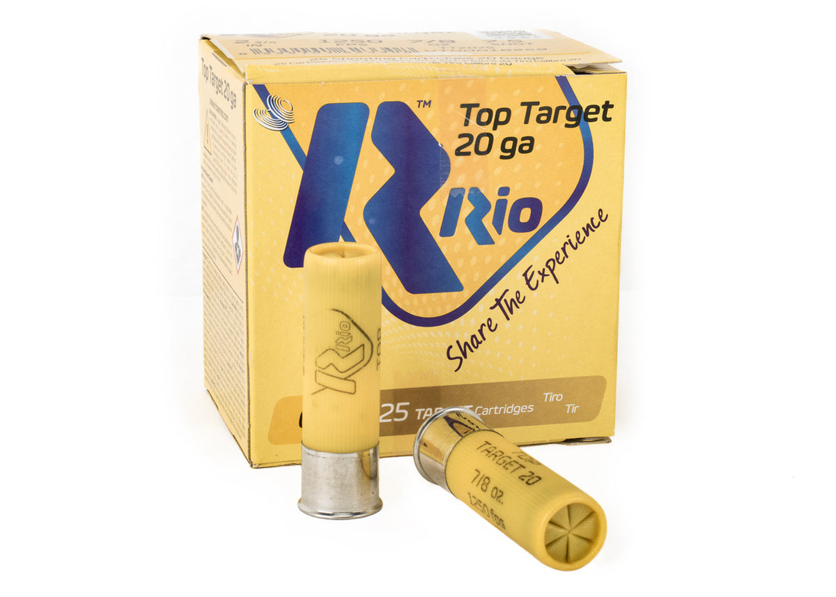 Rio Star Team 20ga 2-3/4" 7/8 oz #7.5 Shot - 250 Round Case