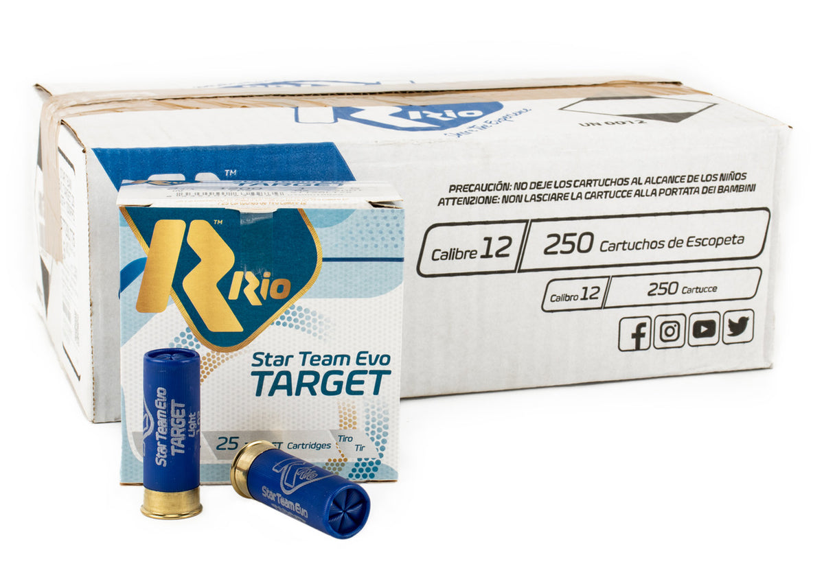 Rio Star Team Training 12ga 2-3/4" 1 oz #7.5 Shot - 250 Round Case